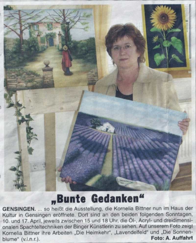 06.04.2005 - Neue Binger Zeitung, Bingen